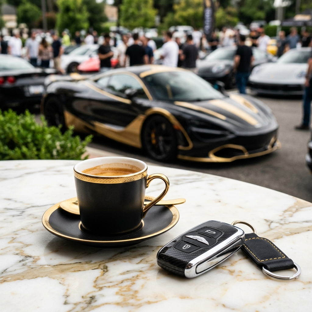 Luxury automotive lifestyle preview